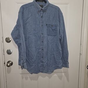 Alexander Julian Colors Light Blue Casual Button Down Shirt